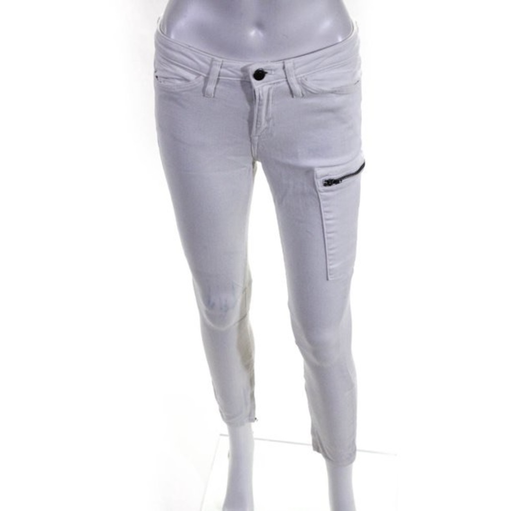 Helmut Lang white skinny jeans size 29
